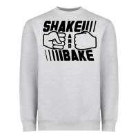 Heather Grey shake and bake Heavyweight Sweatshirt - artisFamous