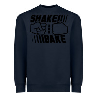 Navy shake and bake Heavyweight Sweatshirt - artisFamous