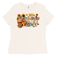 Bone little pumpkin with a lot of spice Ladies Tee - CowGirlArtShop