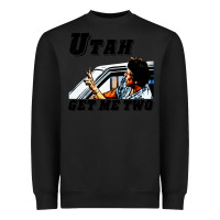 Black utah get me 2 Heavyweight Sweatshirt - artisFamous