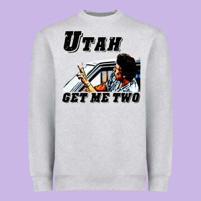 Utah Get Me 2 Heavyweight Sweatshirt Designed By Artisfamous