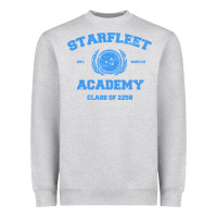 Heather Grey starfleet academy Heavyweight Sweatshirt - artisFamous