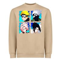 Mushroom animation Heavyweight Sweatshirt - artisFamous