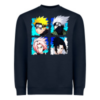Navy animation Heavyweight Sweatshirt - artisFamous
