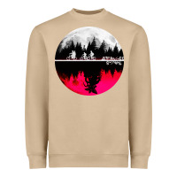 Mushroom stranger kids bikes Heavyweight Sweatshirt - artisFamous