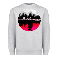 Heather Grey stranger kids bikes Heavyweight Sweatshirt - artisFamous