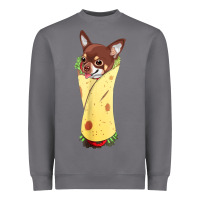 Storm funny chihuahua dog burrito food tee Heavyweight Sweatshirt - artisFamous