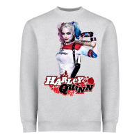 Heather Grey beauty  quinn Heavyweight Sweatshirt - artisFamous