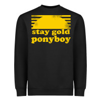 Black stay gold ponyboy the outsiders movie book Heavyweight Sweatshirt - artisFamous
