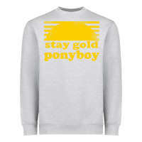 Heather Grey stay gold ponyboy the outsiders movie book Heavyweight Sweatshirt - artisFamous