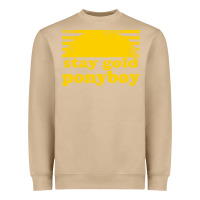 Mushroom stay gold ponyboy the outsiders movie book Heavyweight Sweatshirt - artisFamous