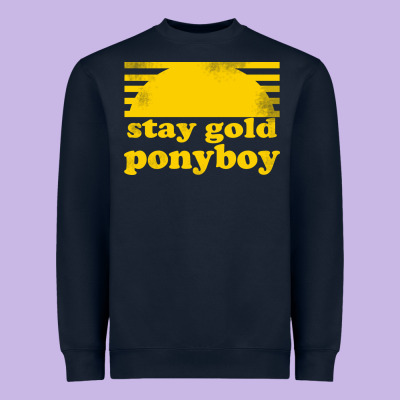 Stay Gold Ponyboy The Outsiders Movie Book Heavyweight Sweatshirt Designed By Artisfamous