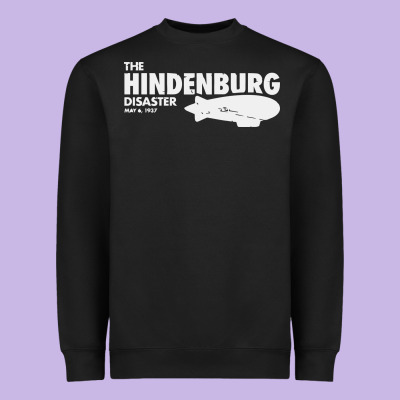 Airship Blimp Dirigible   The Hindenburg Disaste Heavyweight Sweatshirt Designed By Artisfamous