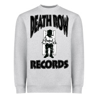 Heather Grey death row records Heavyweight Sweatshirt - artisFamous