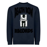 Navy death row records Heavyweight Sweatshirt - artisFamous