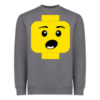 Storm surprised expression lego head Heavyweight Sweatshirt - artisFamous