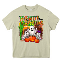 Mossy Howdy ghouls Heavy Core Tee - NancyCooperArtShop