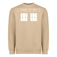 Mushroom the blue box t shirt doctor doc dalek bbc bow tie tv tenth eleventh wh Heavyweight Sweatshirt - artisFamous
