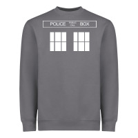 Storm the blue box t shirt doctor doc dalek bbc bow tie tv tenth eleventh wh Heavyweight Sweatshirt - artisFamous