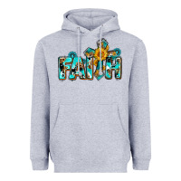Heather Grey faith with cross ado Heavyweight Hoodie - AdoDesignShop