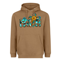 Toasted Coconut faith with cross ado Heavyweight Hoodie - AdoDesignShop