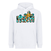 White faith with cross ado Heavyweight Hoodie - AdoDesignShop