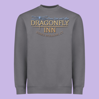 Dragonfly Inn Heavyweight Sweatshirt Designed By Artisfamous