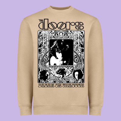 The Doors Heavyweight Sweatshirt Designed By Artisfamous