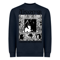 Navy the doors Heavyweight Sweatshirt - artisFamous