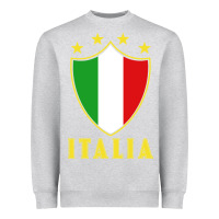 Heather Grey italia   italia Heavyweight Sweatshirt - artisFamous
