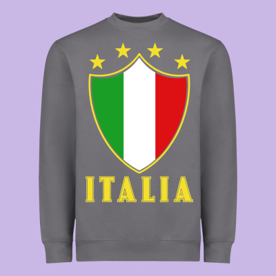 Italia   Italia Heavyweight Sweatshirt Designed By Artisfamous