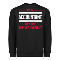 Black funny accounting design   gift for accountants Heavyweight Sweatshirt - artisFamous
