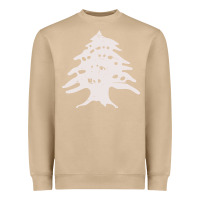 Mushroom retro lebanon cedar  lebanese Heavyweight Sweatshirt - artisFamous
