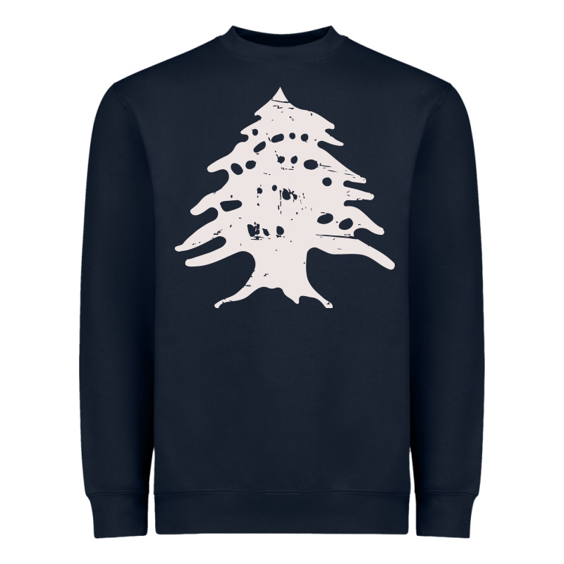 Retro Lebanon Cedar  Lebanese Heavyweight Sweatshirt by artisFamous | Teevron