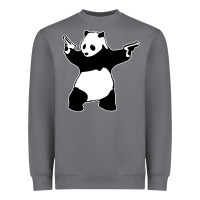Storm banksy panda Heavyweight Sweatshirt - artisFamous