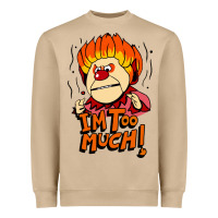 Mushroom heat miser i'am too much Heavyweight Sweatshirt - artisFamous
