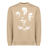 Mushroom horror and scream film Heavyweight Sweatshirt - artisFamous