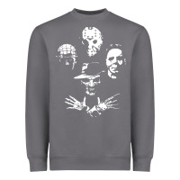 Storm horror and scream film Heavyweight Sweatshirt - artisFamous
