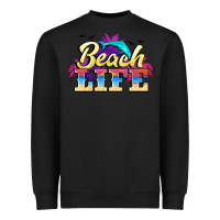 Black beach life Heavyweight Sweatshirt - BarkalooDesign