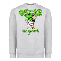 Heather Grey the grouch Heavyweight Sweatshirt - artisFamous