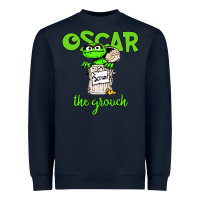 Navy the grouch Heavyweight Sweatshirt - artisFamous