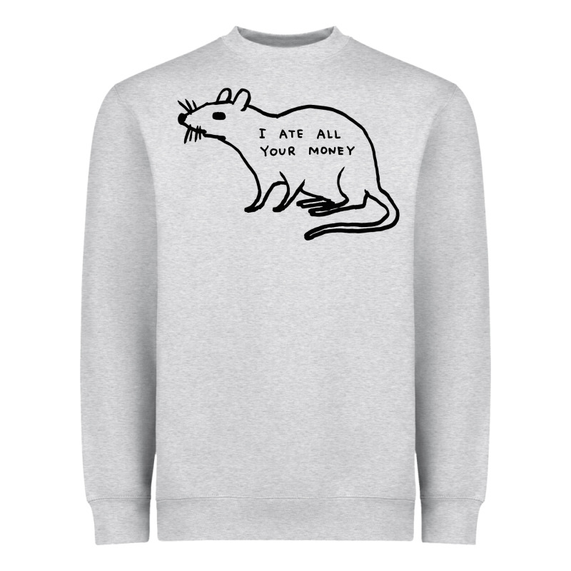 I Ate All Your Money Heavyweight Sweatshirt by artisFamous | Teevron