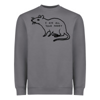 Storm I Ate All Your Money Heavyweight Sweatshirt - artisFamous
