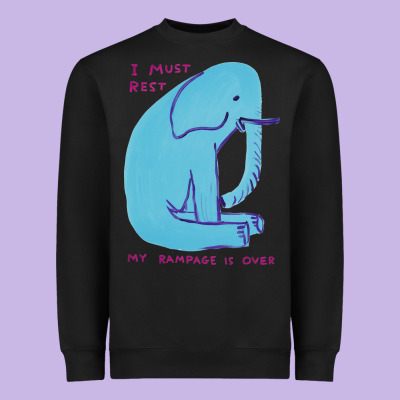 I Must Rest My Rampage Is Over Heavyweight Sweatshirt Designed By Artisfamous