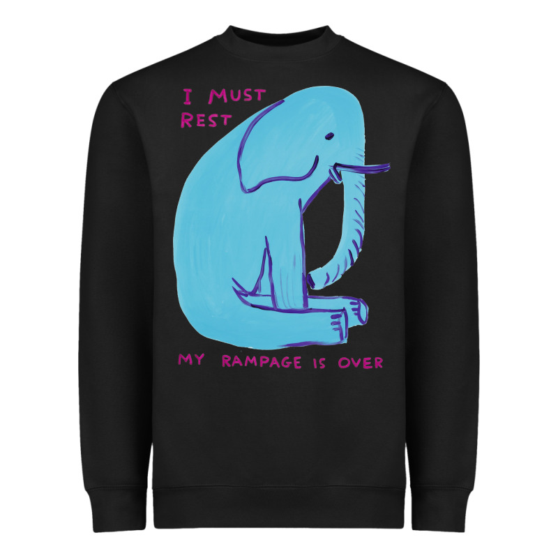 I Must Rest My Rampage Is Over Heavyweight Sweatshirt by artisFamous | Teevron