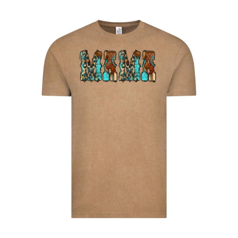 Mama Turquoise Tooled Vintage Tee by CowCowDesign | Teevron