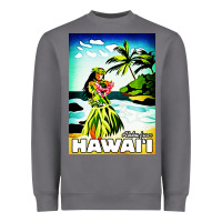 Storm hawaii hula girl Heavyweight Sweatshirt - artisFamous