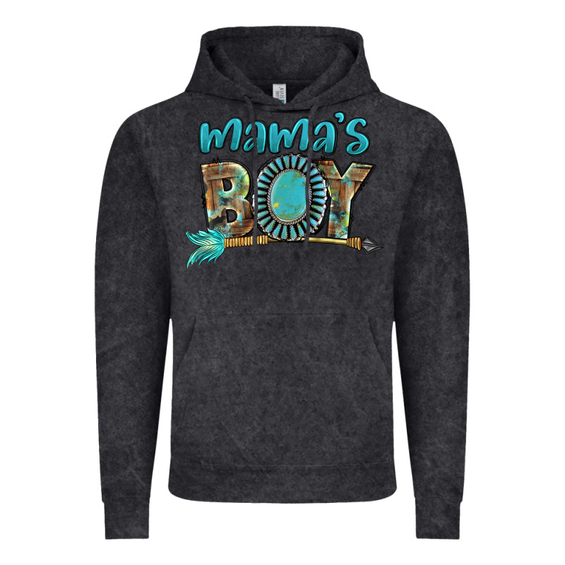 Mama's Boy Mother's Day Vintage Hoodie by FaDigitalArtStudio | Teevron