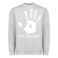 Heather Grey skyrim dark brotherhood we know hand novelty kids mens womens t shirt Heavyweight Sweatshirt - artisFamous