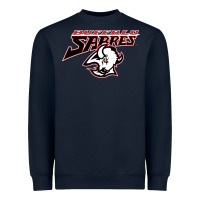 Navy old sabers Heavyweight Sweatshirt - artisFamous